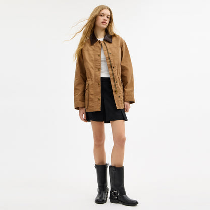 Barn Jacket In Organic Cotton