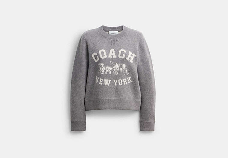 Horse And Carriage Crewneck Sweater