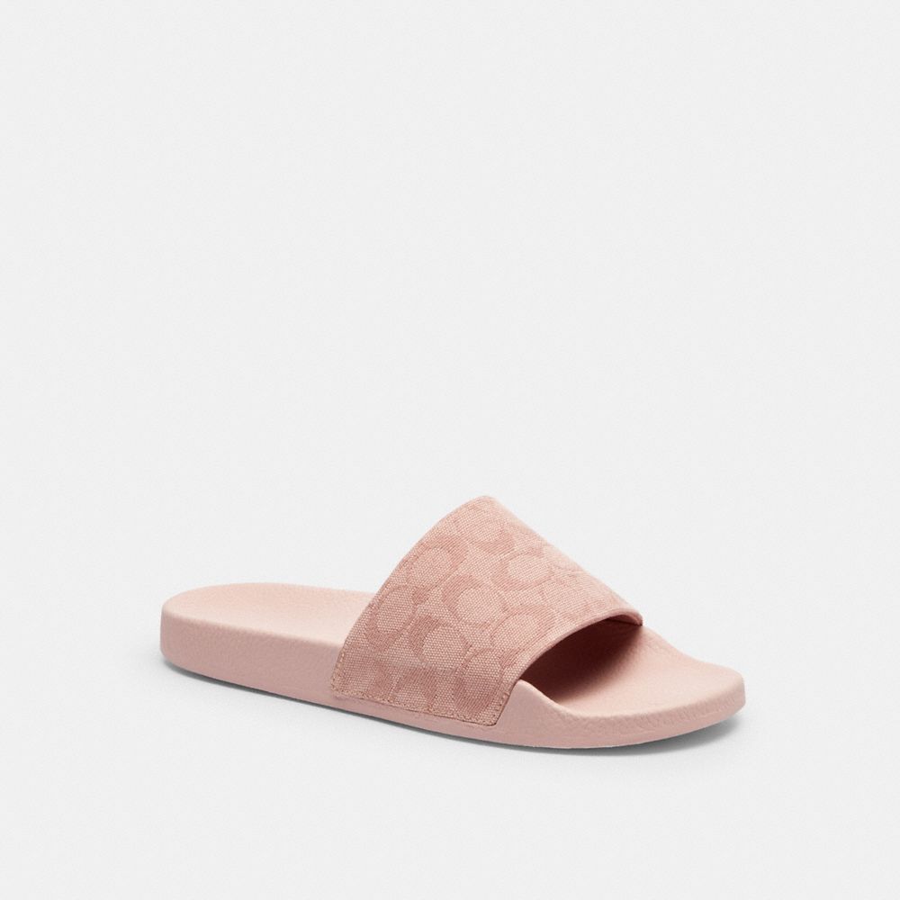 Disney X Coach Udele Sport Slide With Sticker Print