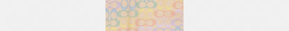 Signature Rainbow Print Silk Square Scarf