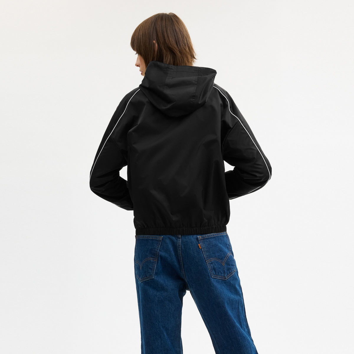 Windbreaker In Recycled Polyester