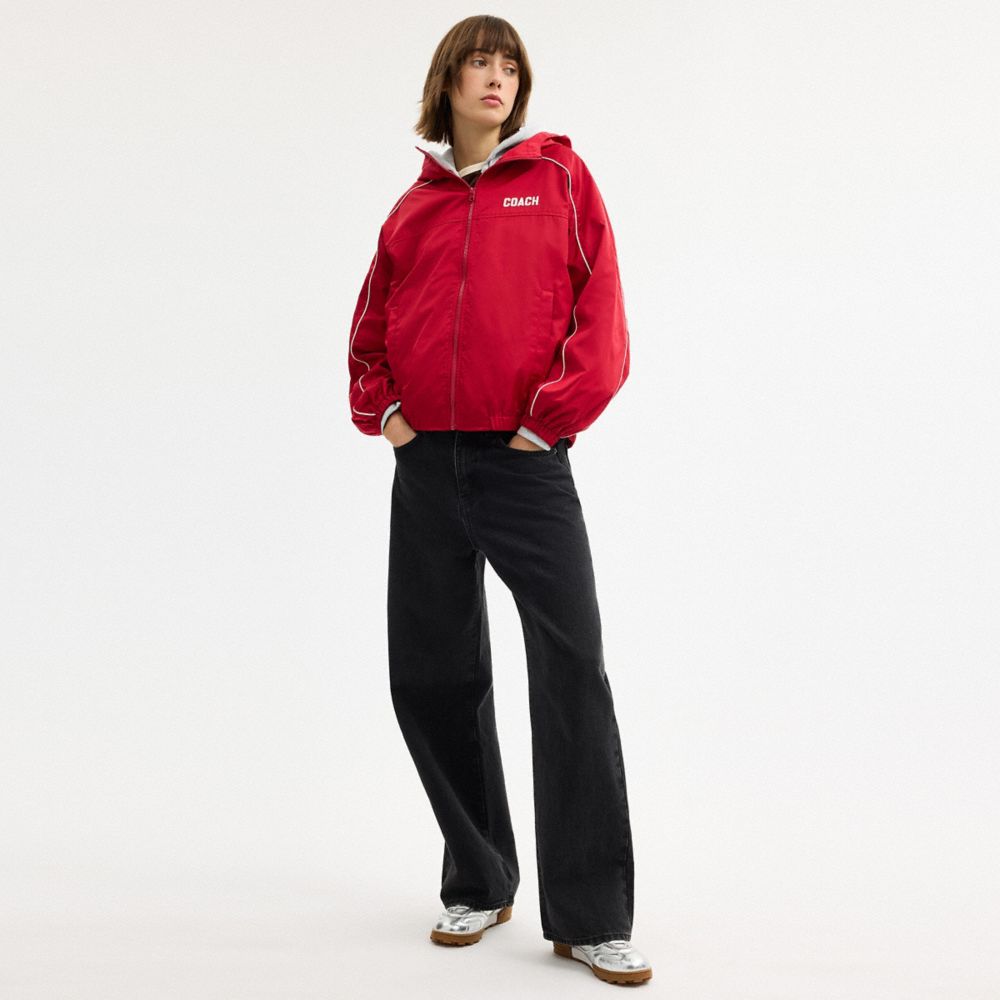 Windbreaker In Recycled Polyester