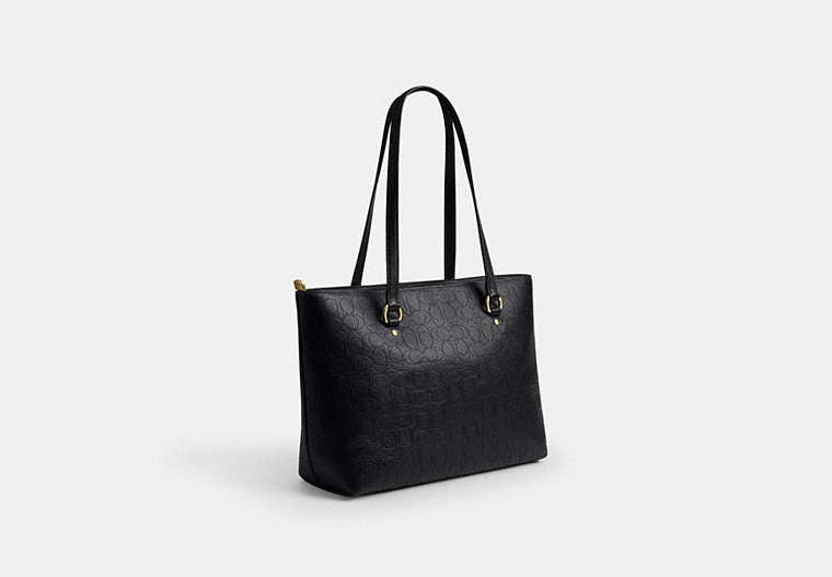 Station Tote Bag In Signature Leather