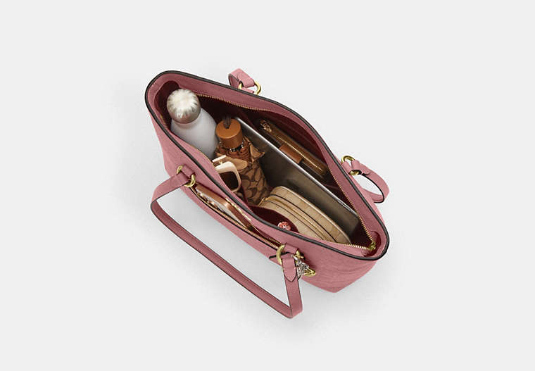 Station Tote Bag In Signature Leather