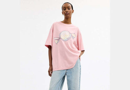 Candy Relaxed T-Shirt In Organic Cotton