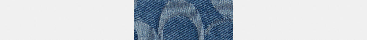 Zip Card Case In Signature Denim