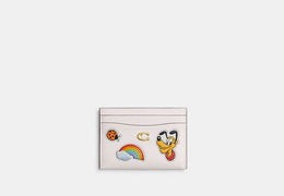 Disney X Coach Essential Card Case With Sticker Print