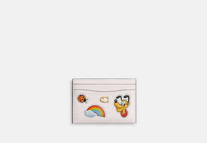 Disney X Coach Essential Card Case With Sticker Print