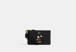 Disney X Coach Essential Small Wristlet With Mickey Mouse