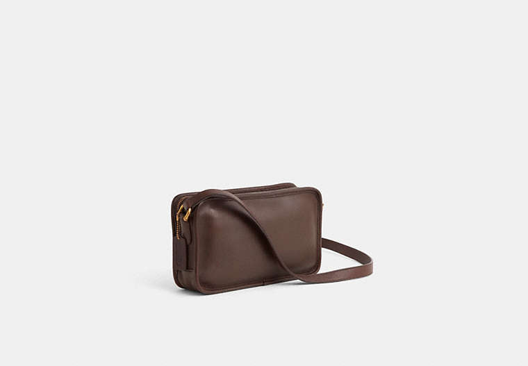 Vintage Multi Compartment Zip Bag