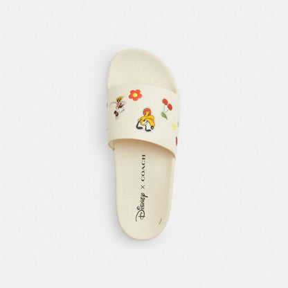 Disney X Coach Udele Sport Slide With Sticker Print