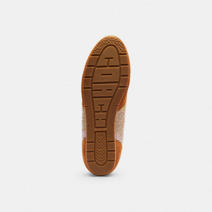 Flat Sneaker In Crystal Signature Jacquard