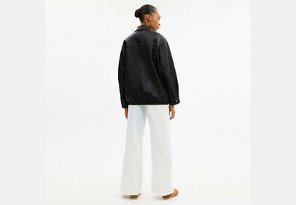 Loved Oversized Leather Jacket