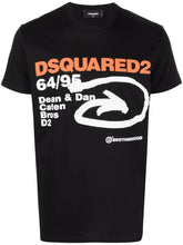 Dsquared2 6495 Arrow Cotton T-Shirt Black