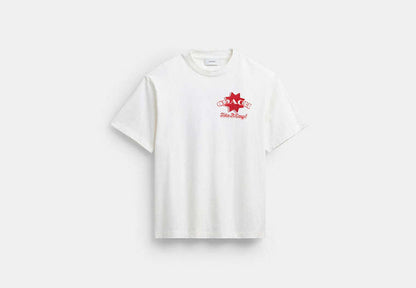 Pizza Relaxed T-Shirt In Organic Cotton