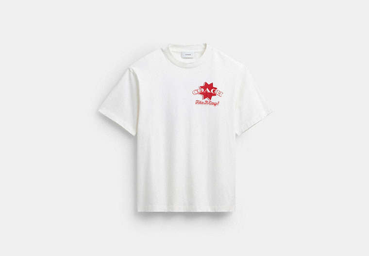 Pizza Relaxed T-Shirt In Organic Cotton