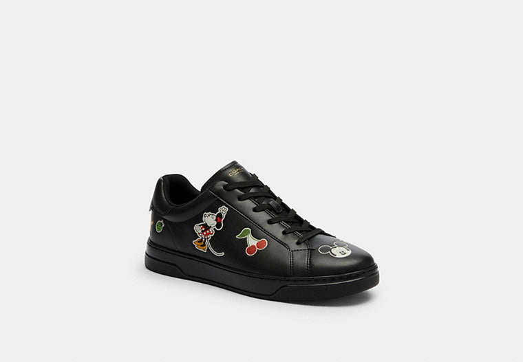Disney X Coach High Line Sneaker With Sticker Print