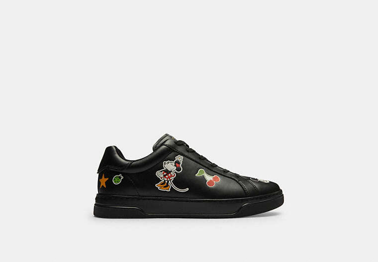 Disney X Coach High Line Sneaker With Sticker Print
