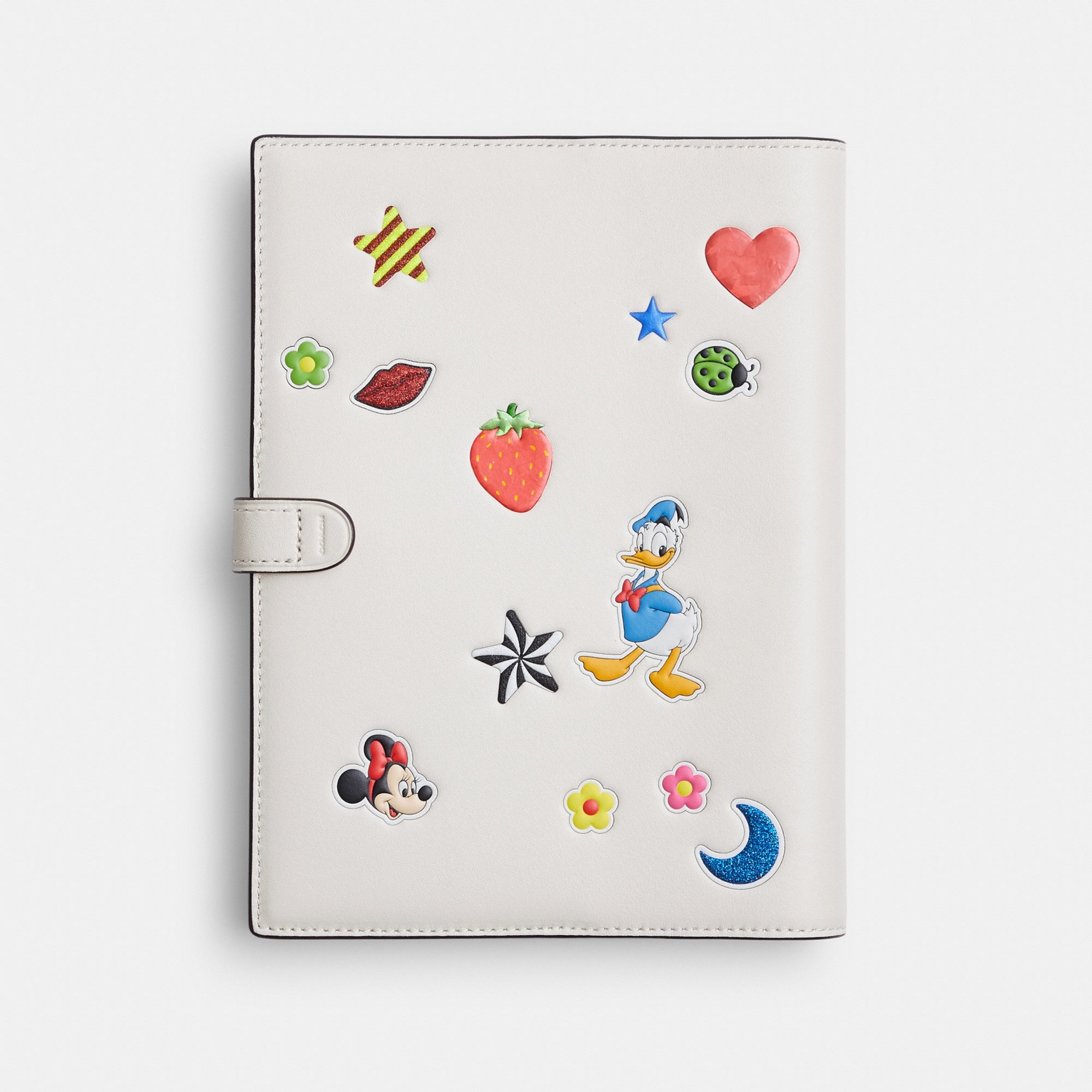 Disney X Coach Notebook With Sticker Print
