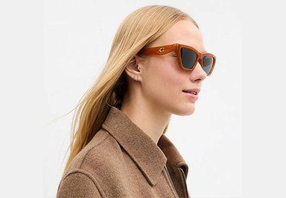 C Hardware Cat Eye Sunglasses