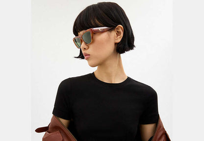 C Hardware Cat Eye Sunglasses