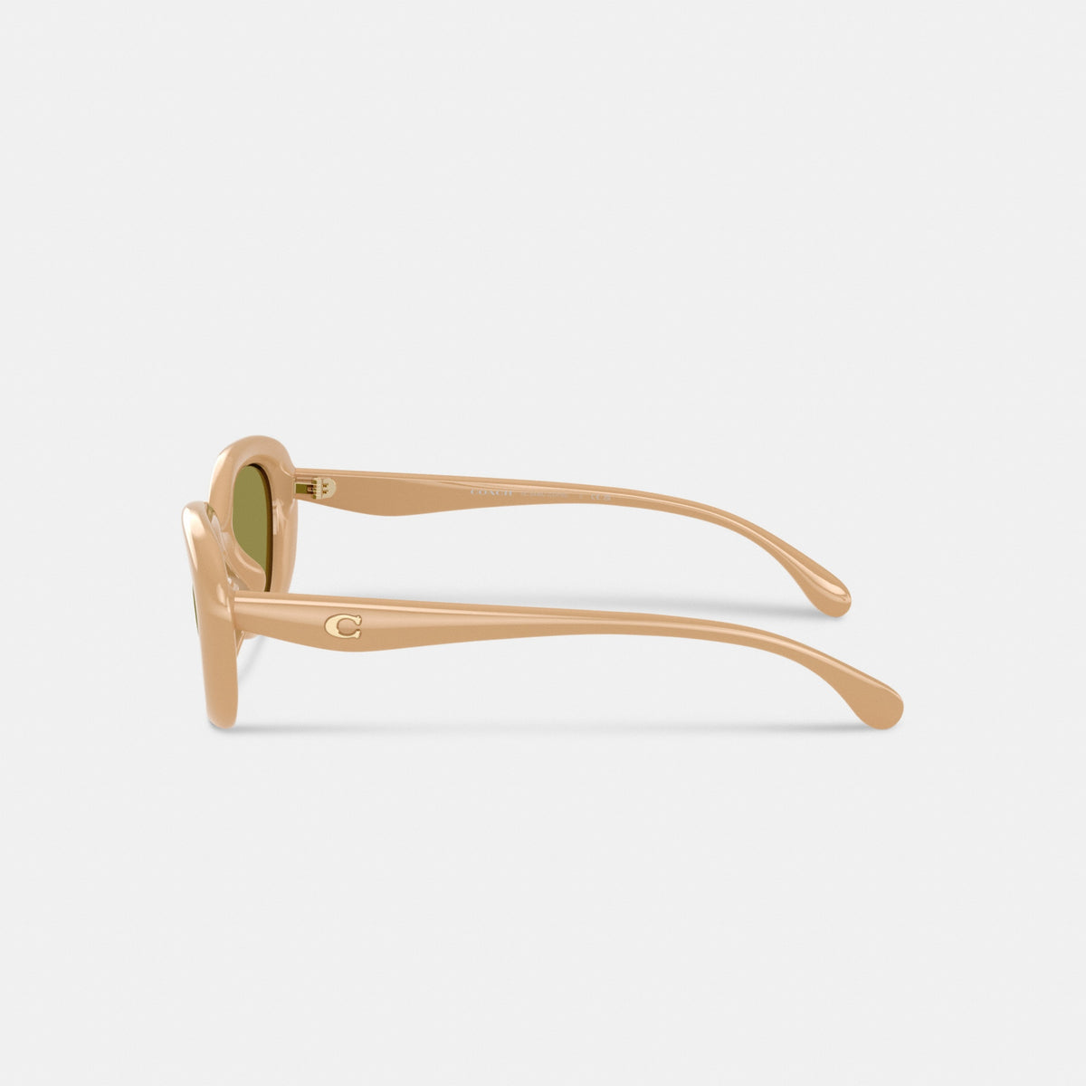 C Hardware Round Sunglasses