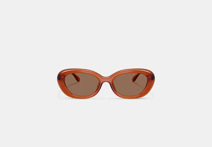 C Hardware Round Sunglasses