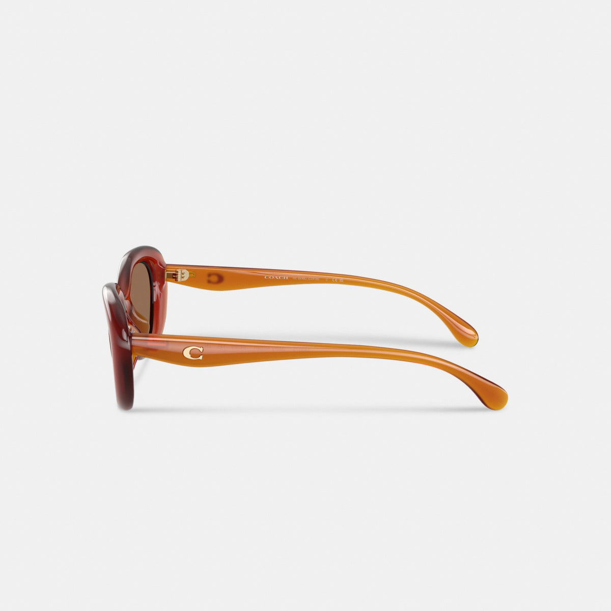 C Hardware Round Sunglasses