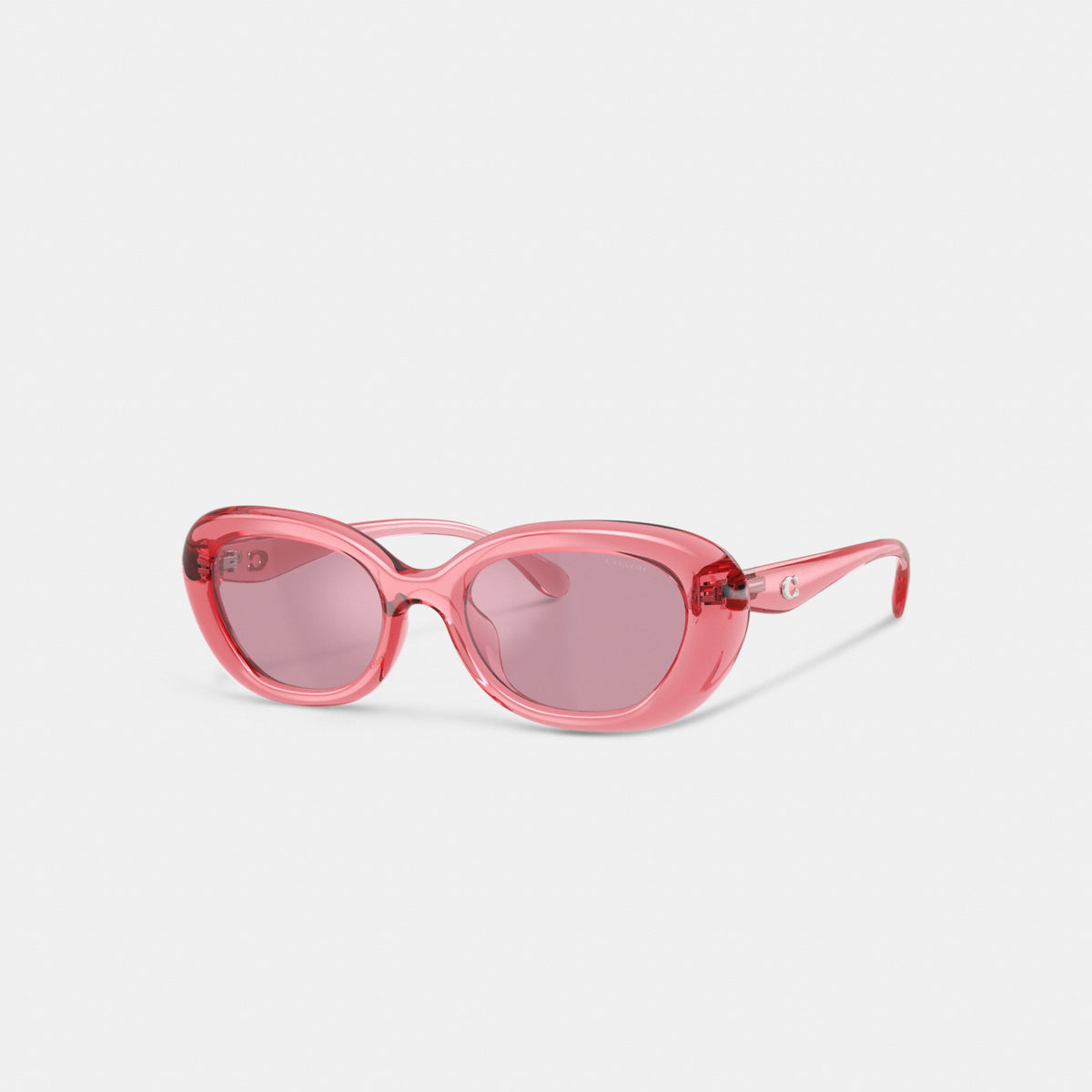 C Hardware Round Sunglasses