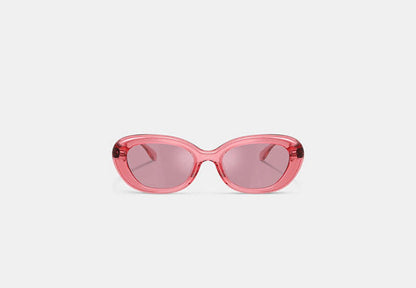 C Hardware Round Sunglasses
