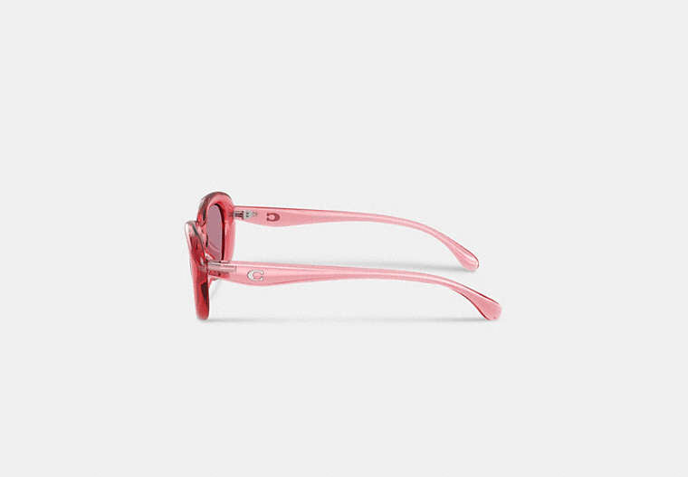 C Hardware Round Sunglasses
