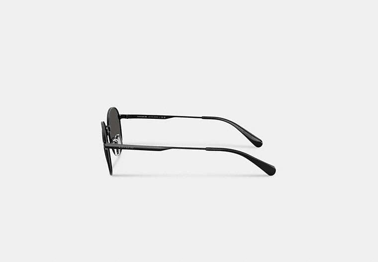 Metal Hangtag Round Sunglasses