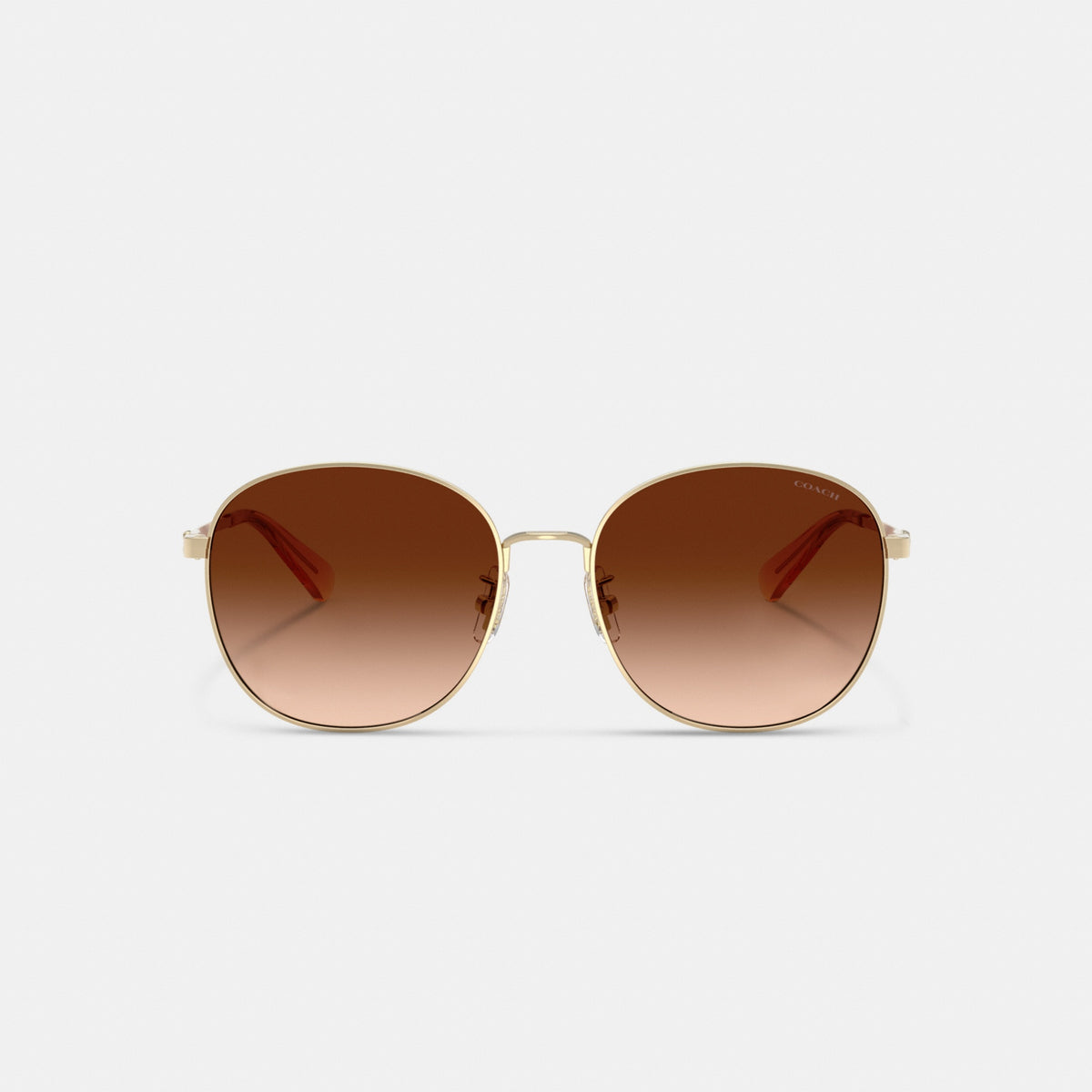 C Hardware Metal Round Sunglasses