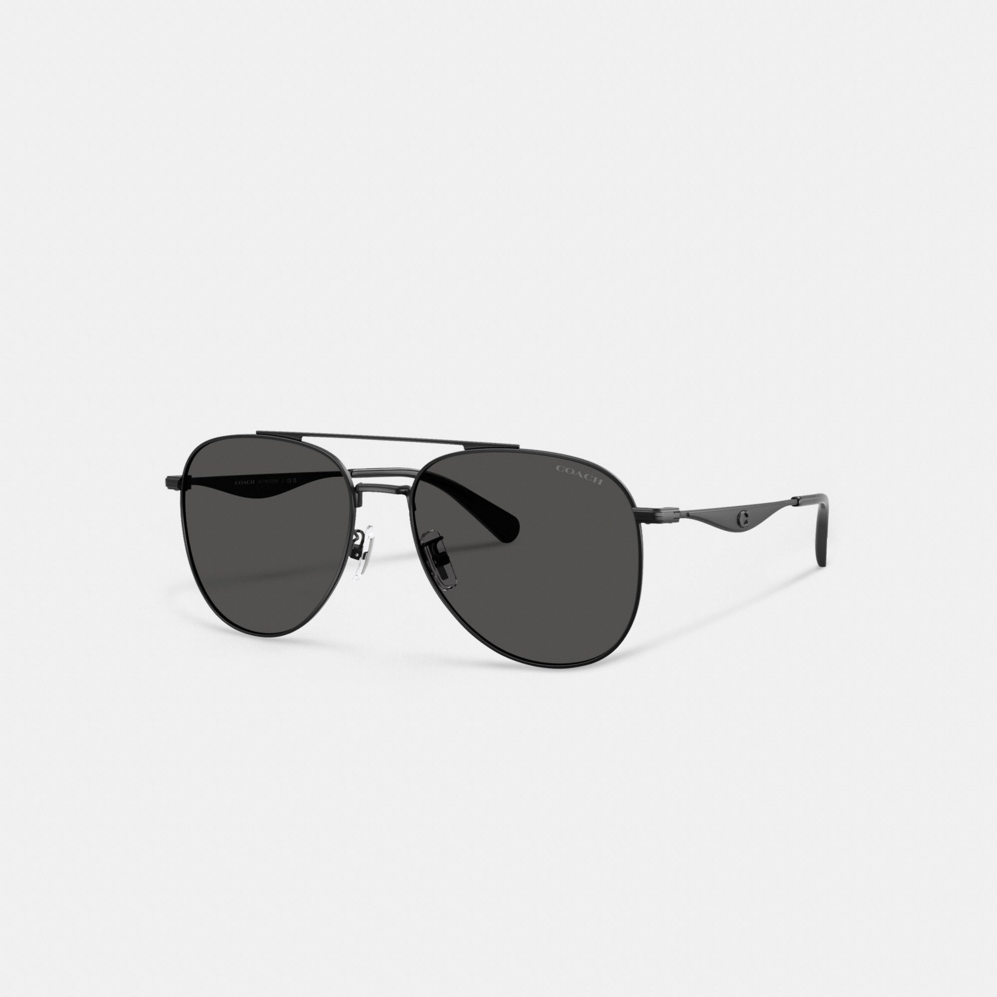 C Hardware Metal Pilot Sunglasses