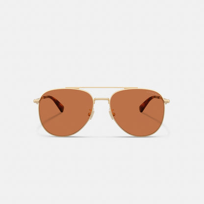 C Hardware Metal Pilot Sunglasses