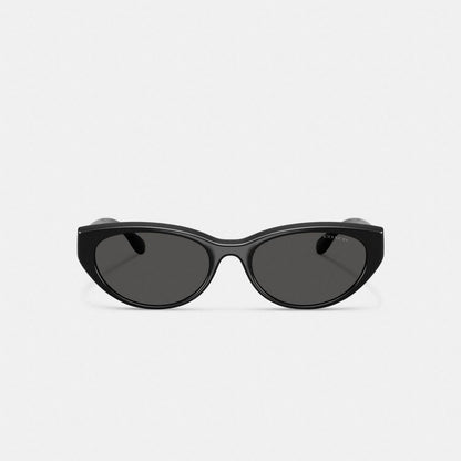 C Hardware Oval Cat Eye Sunglasses