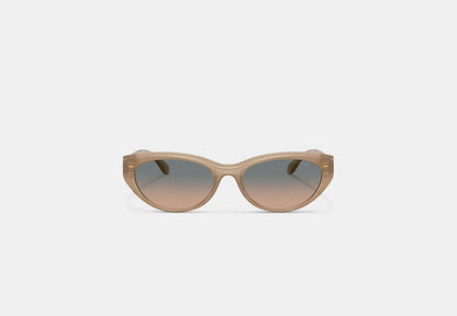 C Hardware Oval Cat Eye Sunglasses