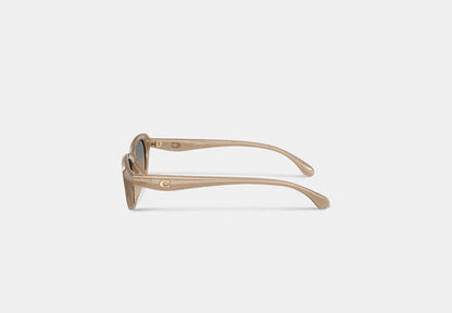 C Hardware Oval Cat Eye Sunglasses