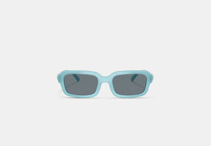 C Heart Narrow Square Sunglassses