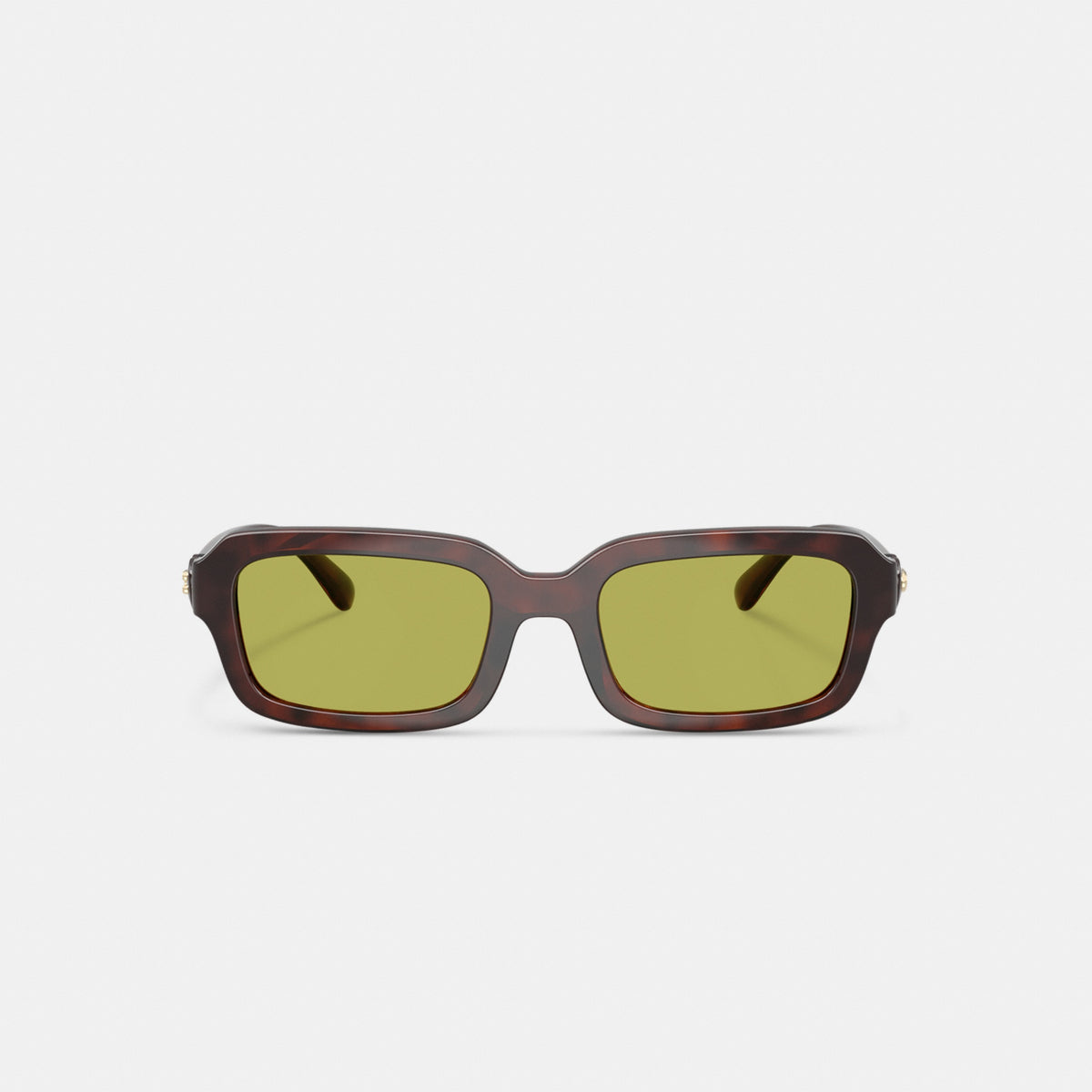 C Heart Narrow Square Sunglassses