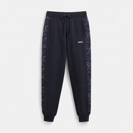 Restored Camo Printed Joggers