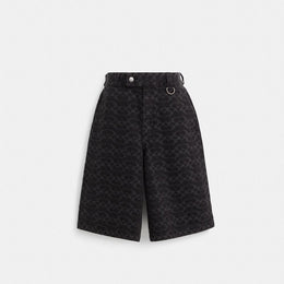 Restored Signature Denim Shorts