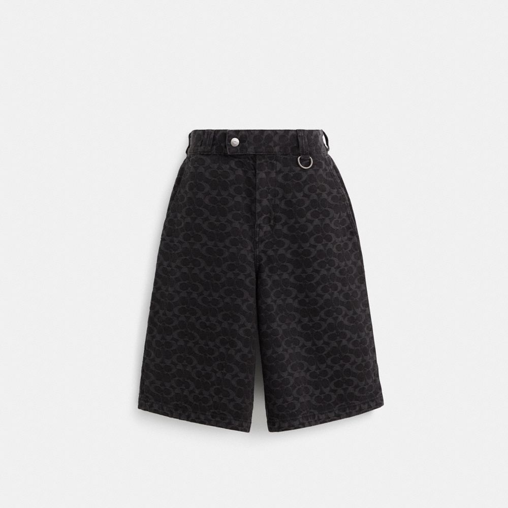 Restored Signature Denim Shorts