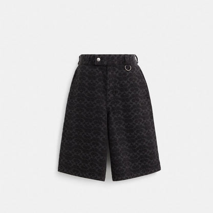 Restored Signature Denim Shorts