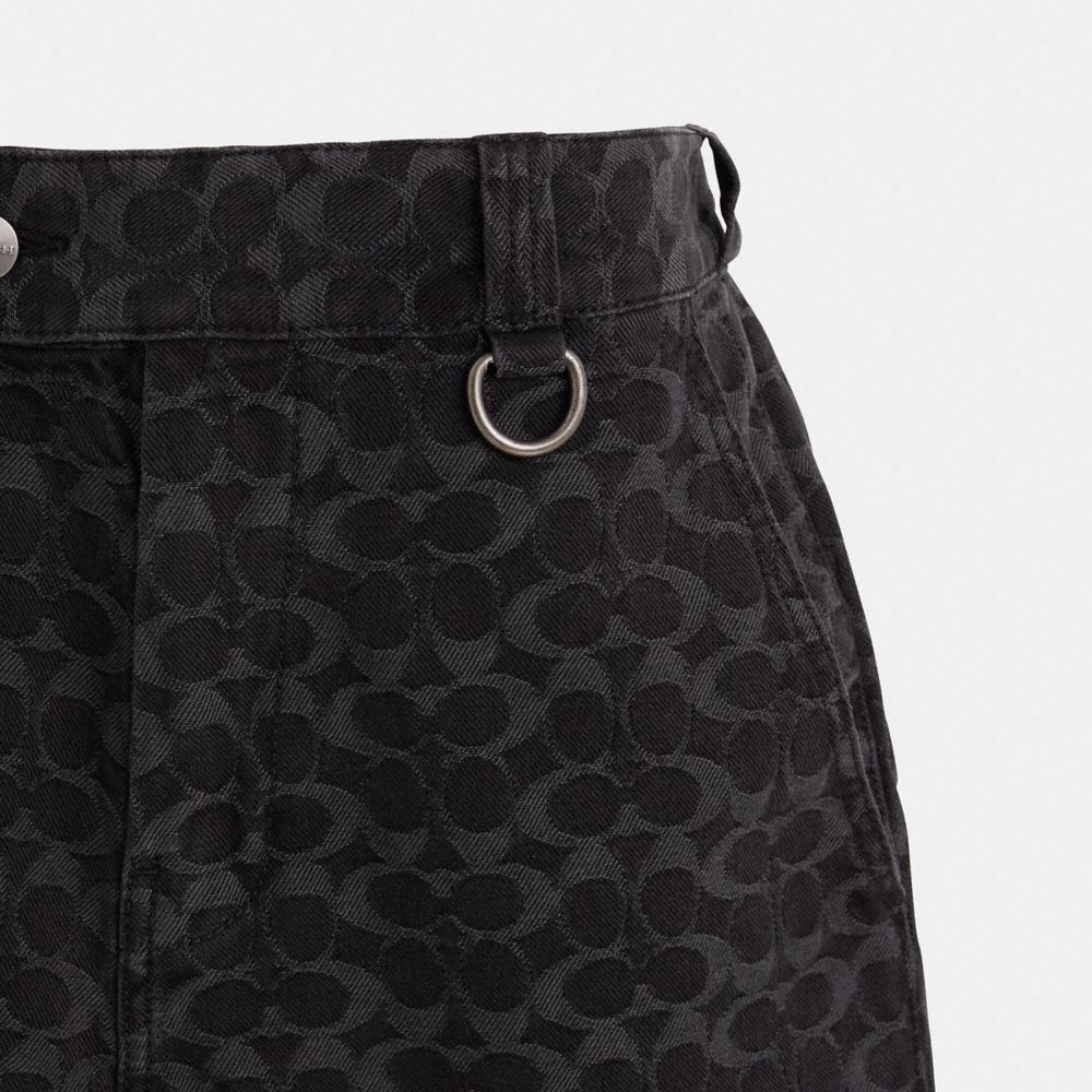 Restored Signature Denim Shorts