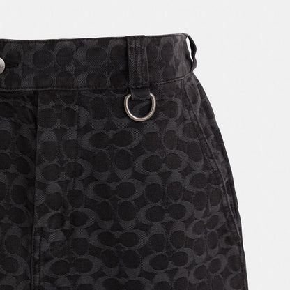 Restored Signature Denim Shorts