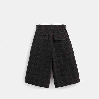 Restored Signature Denim Shorts