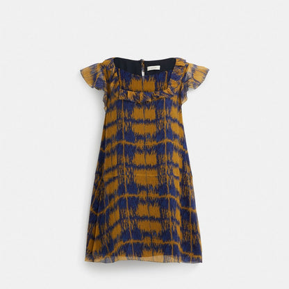 Restored Plaid Mini Dress