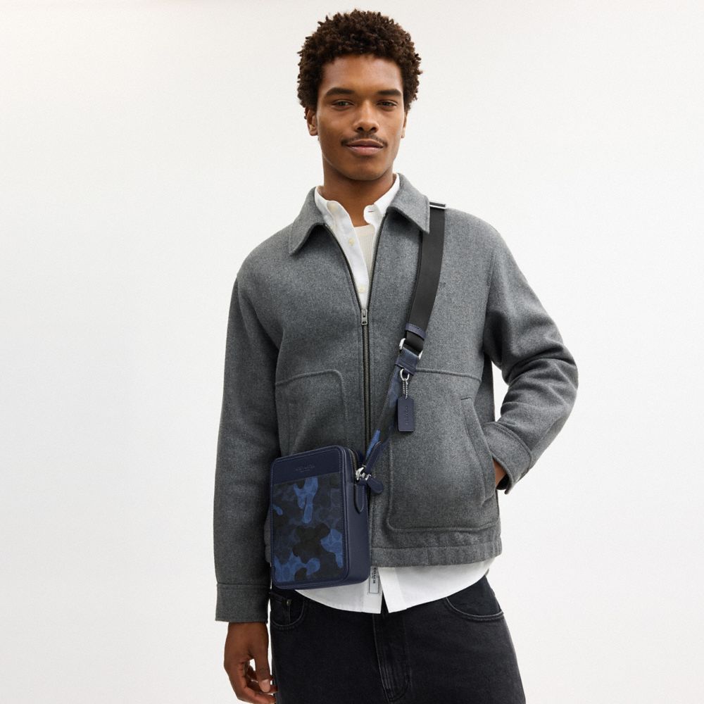 Sullivan Crossbody Bag In Signature Camo Print