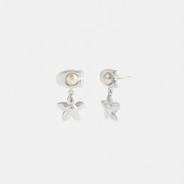 Wildflower Signature Pearl Drop Earrings
